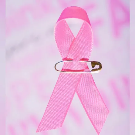 الشريط الوردي أيقونة سرطان الثدي