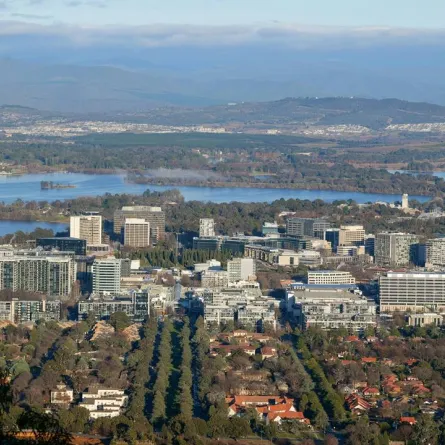 إطلالة على مدينة كانبرا