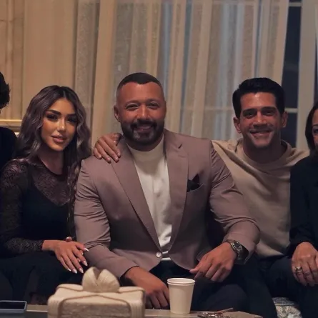 أبطال مسلسل نقطة سودة- الصورة من حساب الفنانة سارة سلامة على إنستغرام