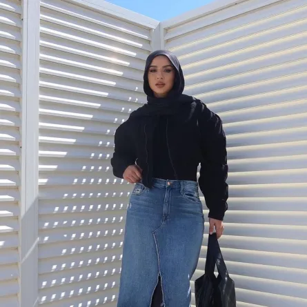 مدونة الموضة سهى طه -الصورة من حسابها على إنستغرام