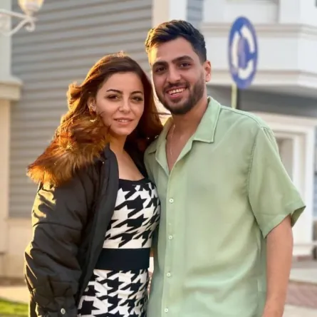 وليد سامي وإلهام عبد البديع - الصورة من صفحته على إنستغرام