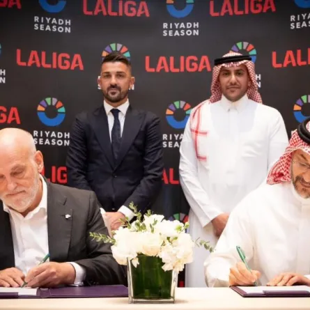 الرئيس التنفيذي للهيئة العامة للترفيه ورئيس رابطة الدوري الإسباني