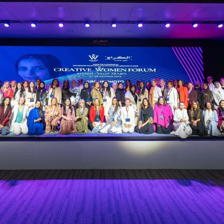 حضور نسائي من مختلف أنحاء العالم  في منتدى النساء المبدعات في السعودية