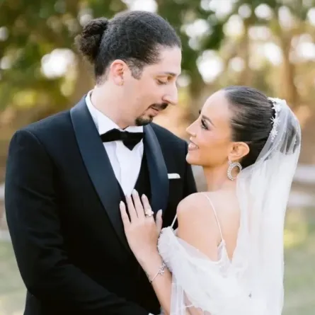 الصورة الرسمية لحفل زفاف مريم الخشت - مصدر الصورة إدارة أعمالها