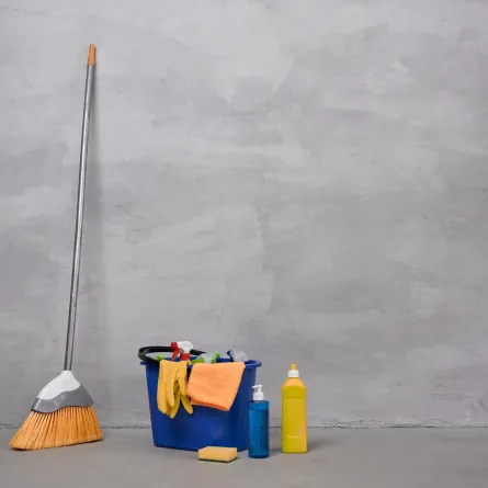 تنظيف المنزل وجدرانه