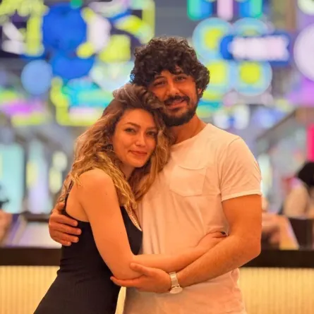 حازم زيدان ولمى بدور-الصورة من حساب حازم زيدان على إنستغرام