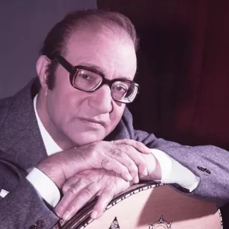 الموسيقار محمد عبد الوهاب- الصورة من معهد الموسيقى العربية