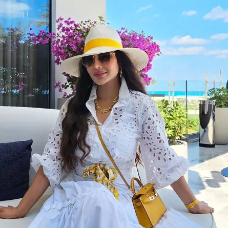 لجين عمران- الصورة من حسابها على انستغرام