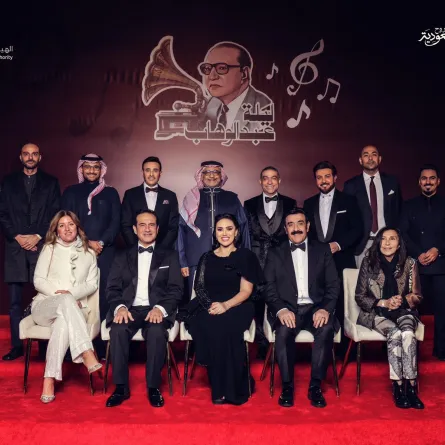 نجوم حفل ليلة عبد الوهاب - الصورة من المركز الإعلامي لشركة بنش مارك 