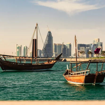 مدينة الدوحة. الصورة من unsplash