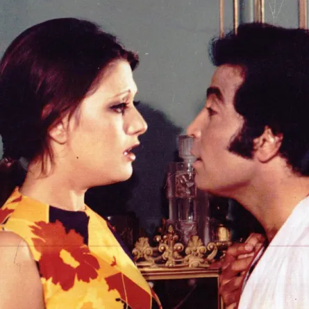 حسن يوسف وشمس البارودي - صورة أرشيفية