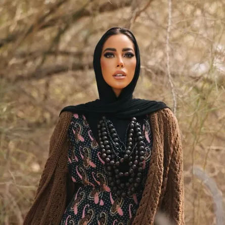 مدونة الموضة أماني فوزي - الصورة من حسابها على إنستغرام