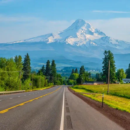 لقطة لأحد الطرقات أثناء الرحلات البرية