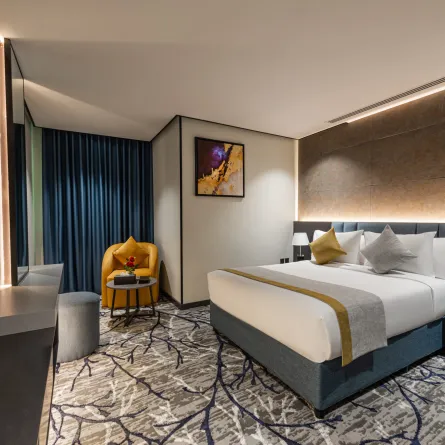 غرفة أنيقة في فندق روس