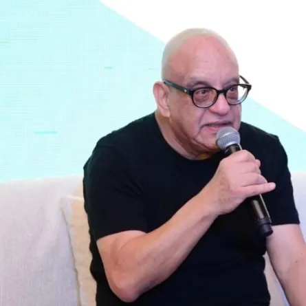 المخرج خيري بشارة- الصورة من المركز الإعلامي للمهرجان