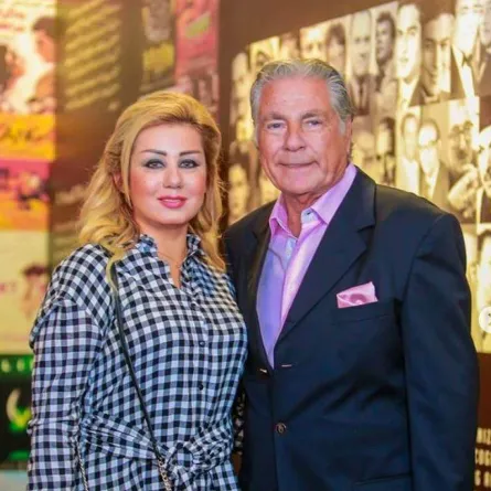 فاتن موسى ومصطفى فهمي - الصورة من حسابها على انستغرام