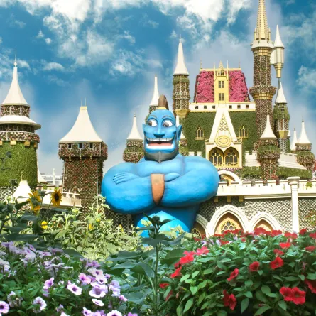 دبي ميراكل جاردن. الصورة من مكتب دبي الإعلامي