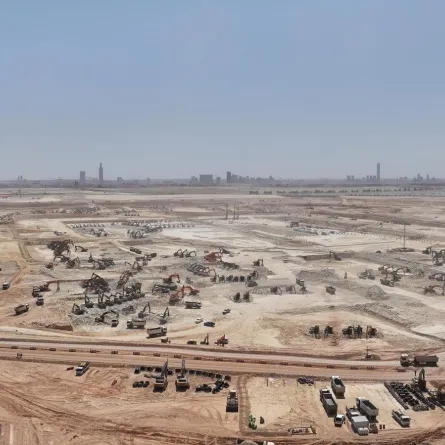 مشروع المربع الجديد. الصورة من واس