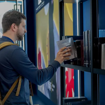 الأدب والنشر والترجمة تشارك في معرض فرانكفورت للكتاب 2024 - الصورة من حساب الهيئة على إكس