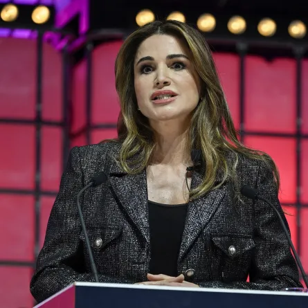 الملكة رانيا العبد الله Queen Rania Al Abdullah (مصدر الصورة: Horacio Villalobos#Corbis/Getty Images)