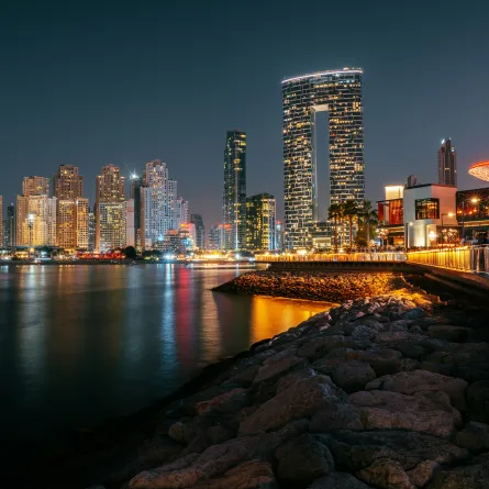 مدينة دبي. الصورة من موقع unsplash