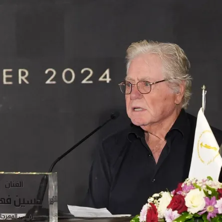 حسين فهمي رئيس مهرجان القاهرة السينمائي- الصورة من صفحة المهرجان على فيسبوك