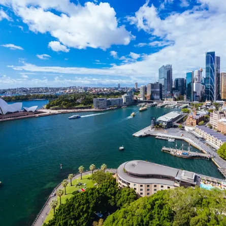 إطلالة على مدينة سيدني