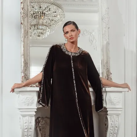 قفطان من مجموعة رشا بلال Rasha Bilal - الصورة من حسابها على إنستغرام