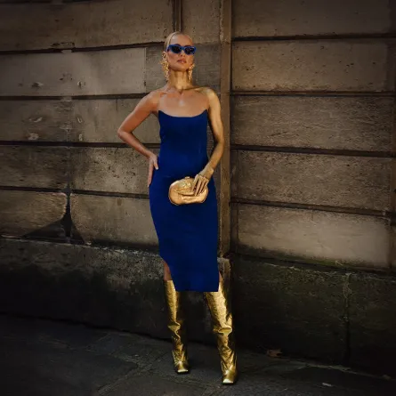 ليوني هان Leonie Hanne- مصدر الصورة Launchmetrics/Spotlight ©