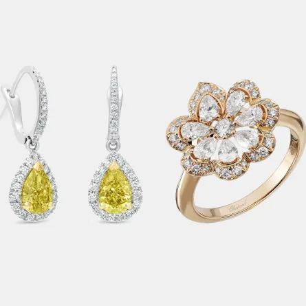 مجوهرات بقطع الكمثري