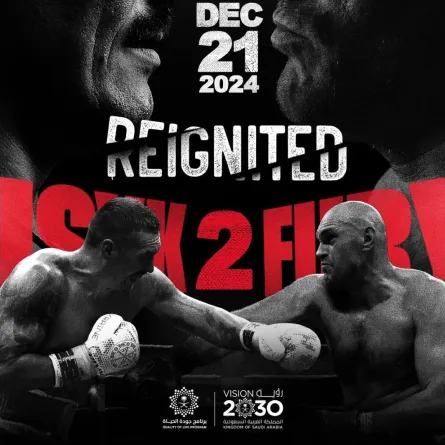 موسم الرياض 2024 يطلق تذاكر نزال Fury vs Usyk Reignited المرتقب