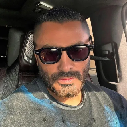 تامر حسني- الصورة من حسابه على إنستغرام