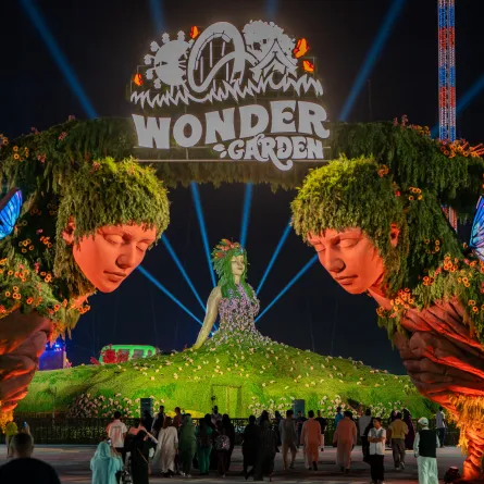 افتتاح منطقة وندر جاردن في موسم الرياض