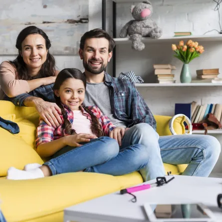 صورة لعائلة