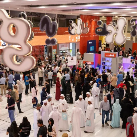 معرض الشارقة الدولي للكتاب. الصورة من الحساب الرسمي للمعرض على منصة x