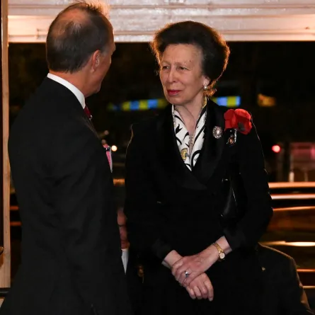 الأميرة آن في قاعة ألبرت الملكية في لندن (Princess Anne at Royal Albert Hall, in London). مصدر الصورة: Chris J RATCLIFFE / POOL / AFP