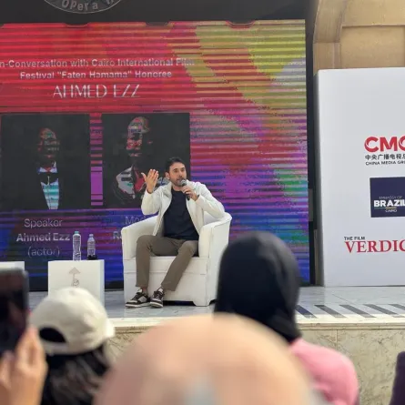 أحمد عز من ندوة مهرجان القاهرة - خاص لسيدتي تصوير محمد فوزي