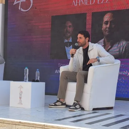 أحمد عز في مهرجان القاهرة السينمائي الدولي - تصوير سيد أحمد