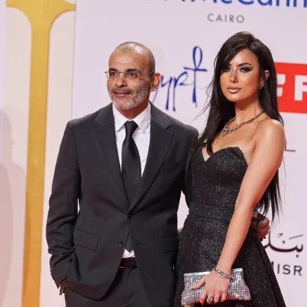 أيمن بهجت قمر وصديقته المقربة - صورة خاصة لسيدتي تصوير يحيى أحمد