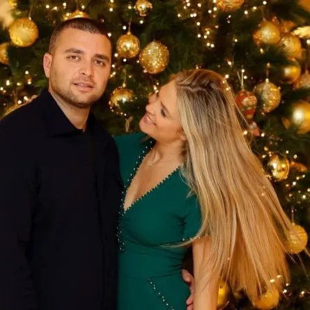 إيلي صعب جونيور وزوجته كريستينا صعب- الصورة من حسابها على إنستغرام