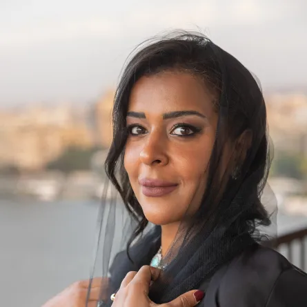 المخرجة هند الفهاد صورة خاصة لسيدتي تصوير يحيى أحمد 