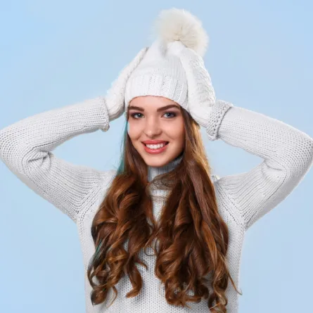 العناية بالشعر في الشتاء