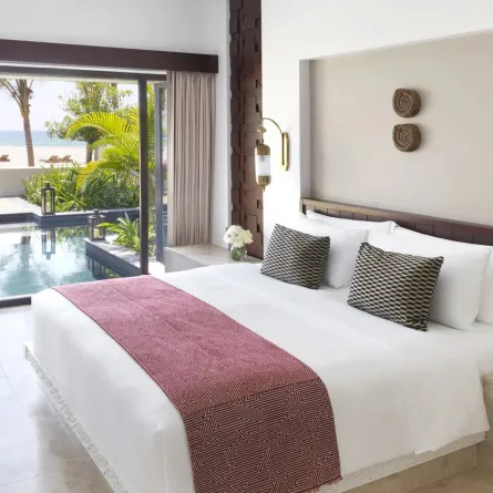 غرفة أنيقة في منتجع البليد صلالة بإدارة أنانتارا