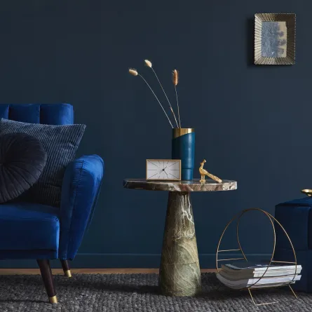 اللون الأزرق في الديكور