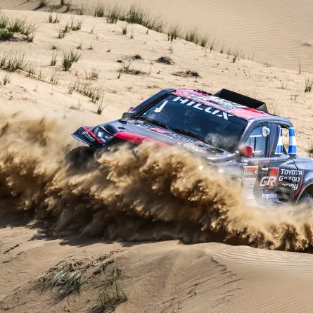 رالي دبي الدولي . الصورة من مكتب دبي الإعلامي