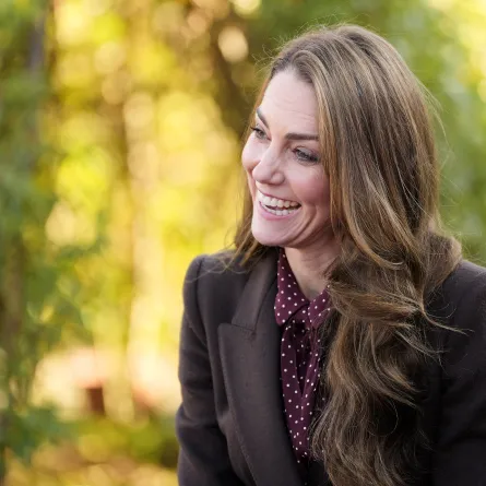 كيت ميدلتون خلال زيارة مركز مجتمع ساوثبورت شمال غرب إنجلترا في 10 أكتوبر 2024 (Kate Middleton during a visit to Southport Community Centre in North West England on October 10.). مصدر الصورة: Danny Lawson / POOL / AFP