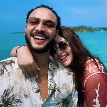 هنادي مهنا وأحمد خالد صالح- الصورة من حساب هنادي مهنا على إنستغرام