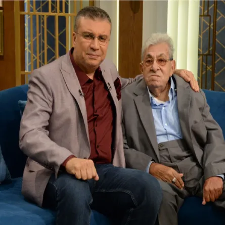 فاروق فلوكس مع عمرو الليثي - الصورة من المكتب الإعلامي للبرنامج