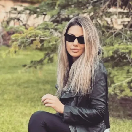 أنجيلا بشارة- الصورة من حسابها على إنستغرام