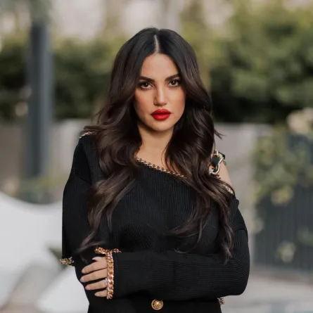 درة - الصورة من حسابها على منصة X